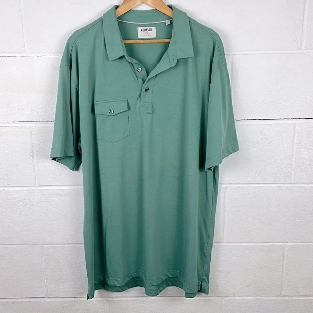 Linksoul coast highway pocket polo